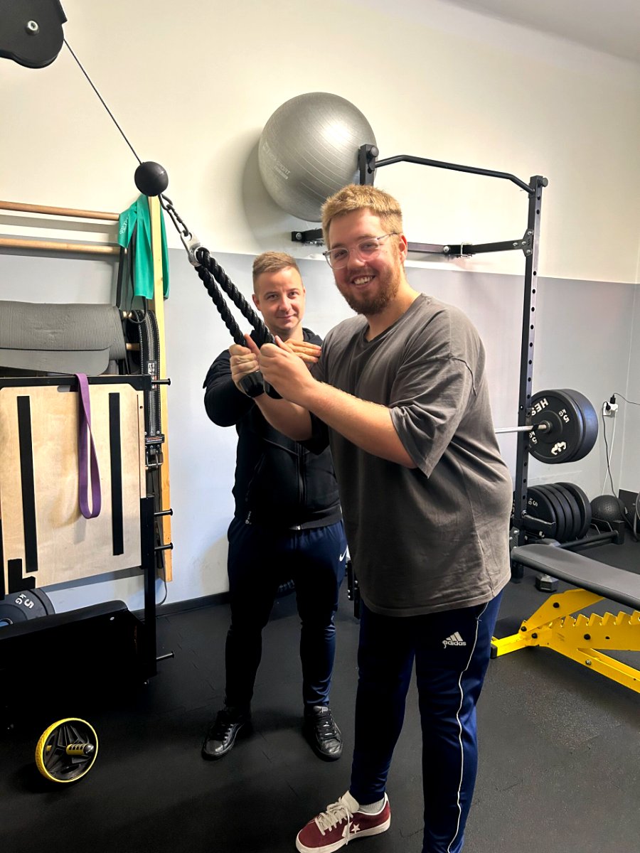 In Shape Studio — trener i podopieczna